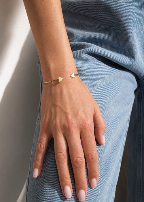 bratara tip cuff pe model