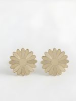 cercei margareta din aur 14k plati pentru femei