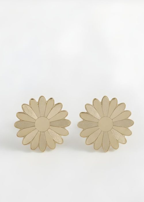 cercei margareta din aur 14k plati pentru femei